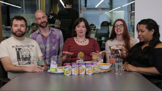 We ate gross SpaghettiOs with the cast and co-creator of <i>Welcome To Night Vale</i>